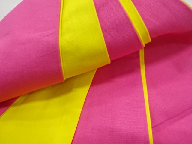  無地　リバーシブル半幅帯